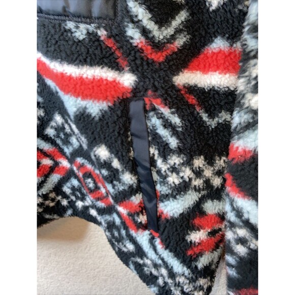 new Columbia Western sherpa aztec teddy XL West Bend 1/4 Zip Fleece Sweater - Picture 6 of 11